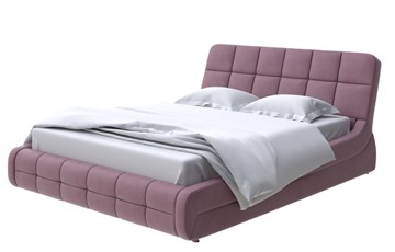 Кровать в спальню Corso-6 140x200, Микрофибра (Diva Вяленая cлива) в Магадане - предосмотр
