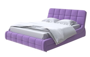 Кровать Corso-6 140x200, Велюр (Forest 741 Светло-фиолетовый) в Магадане