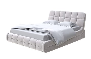 Кровать 2-х спальная Corso-6 140x200, Велюр (Лофти Серый) в Магадане