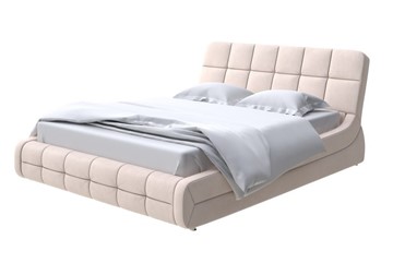 Кровать спальная Corso-6 140x200, Велюр (Ultra Суфле) в Магадане