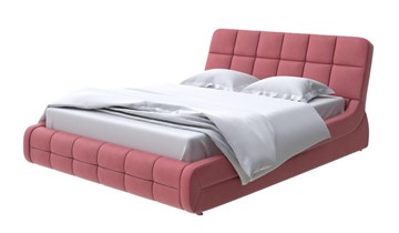 Спальная кровать Corso-6 160х200, Микрофибра (Diva Марсала) в Магадане