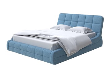 Кровать спальная Corso-6 160х200, Шенилл (Piano 14 Королевский синий) в Магадане