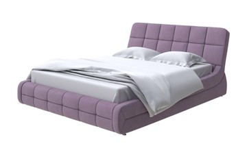 Спальная кровать Corso-6 160х200, Велюр (Ultra Сливовый) в Магадане