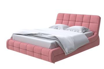 Кровать 2-спальная Corso-6 160х200, Велюр (Ultra Ягодный сорбет) в Магадане - предосмотр