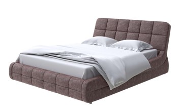 Кровать 2-спальная Corso-6 180х200, Флок (Бентлей Кофейный) в Магадане