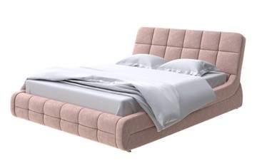 Кровать в спальню Corso-6 180х200, Флок (Бентлей Мокко) в Магадане