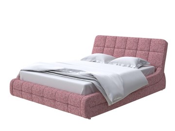 Кровать двуспальная Corso-6 180х200, Рогожка (Levis 62 Розовый) в Магадане