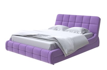Кровать в спальню Corso-6 180х200, Велюр (Forest 741 Светло-фиолетовый) в Магадане