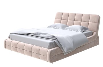 Кровать в спальню Corso-6 180х200, Велюр (Лофти Мокко) в Магадане