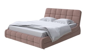 Двуспальная кровать Corso-6 180х200, Велюр (Ultra Горячий шоколад) в Магадане