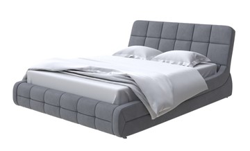 Кровать в спальню Corso-6 180х200, Велюр (Ultra Мокрый асфальт) в Магадане