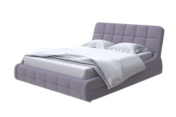 Кровать в спальню Corso-6 200х200, Рогожка (Firmino Тауп) в Магадане