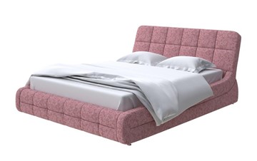 Кровать спальная Corso-6 200х200, Рогожка (Levis 62 Розовый) в Магадане