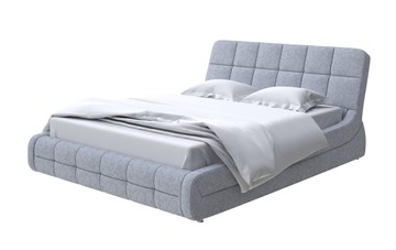 Кровать 2-спальная Corso-6 200х200, Рогожка (Levis 83 Светло-Серый) в Магадане
