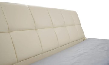Спальная кровать Corso-6 200х200, Велюр (Ultra Серый камень) в Магадане - предосмотр 1