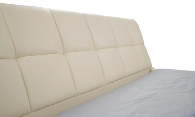 Спальная кровать Corso-6 200х200, Велюр (Ultra Серый камень) в Магадане - изображение 1