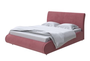 Спальная кровать Corso-8 140x200, Велюр (Ultra Багряный) в Магадане
