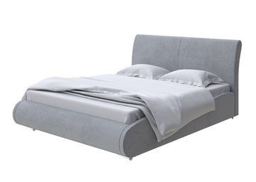 Кровать в спальню Corso-8 140x200, Велюр (Ultra Осенний туман) в Магадане