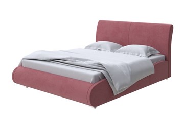 Кровать двуспальная Corso-8 200x200, Велюр (Ultra Багряный) в Магадане