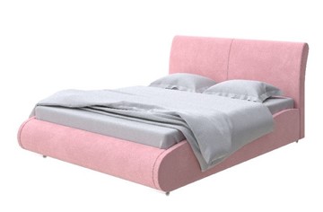 Кровать Corso-8 Lite 160х200, Велюр (Casa Жемчужно-розовый) в Магадане
