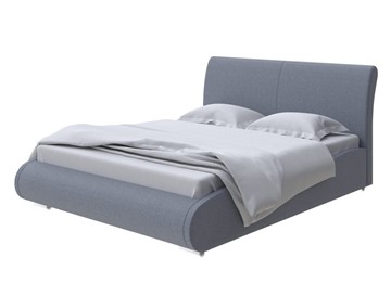 Кровать двуспальная Corso-8 Lite 180х200, Рогожка (Firmino Серый асфальт) в Магадане