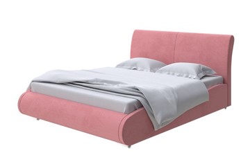 Кровать спальная Corso-8 Lite 200x200, Велюр (Ultra Ягодный сорбет) в Магадане
