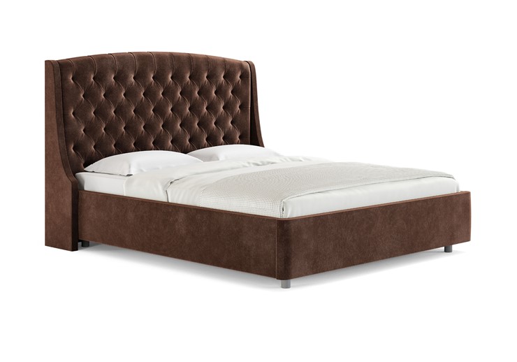 Двуспальная кровать Diamant 160х200 с основанием в Магадане - изображение 5