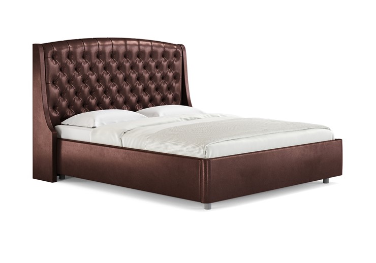 Двуспальная кровать Diamant 160х200 с основанием в Магадане - изображение 25