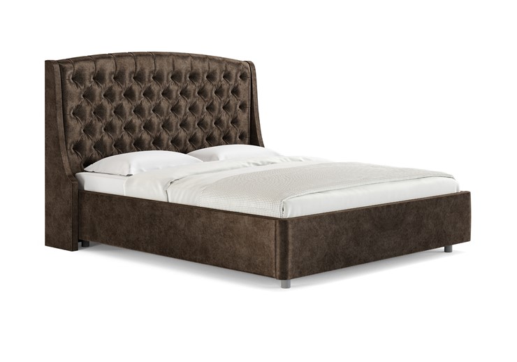 Двуспальная кровать Diamant 160х200 с основанием в Магадане - изображение 56