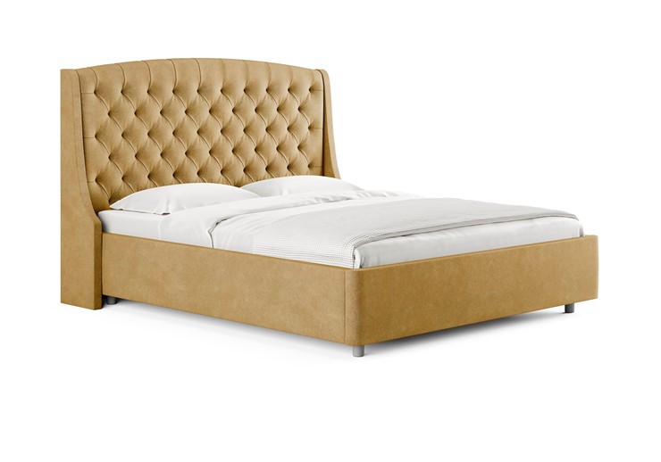 Двуспальная кровать Diamant 160х200 с основанием в Магадане - изображение 86