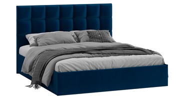 2-спальная кровать Эмбер тип 1 (Велюр Confetti Blue) в Магадане