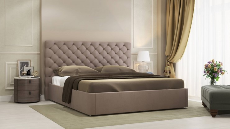 Кровать спальная Эстель размер 160*200 с основанием в Магадане - изображение 5