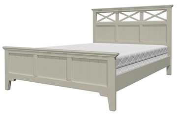 Кровать спальная Грация-5 с фисташковым карнизом (Фисташковый) 160х200 в Магадане