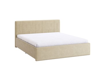 Двуспальная кровать Лора 2 1.6, карамель (велюр) в Магадане - предосмотр