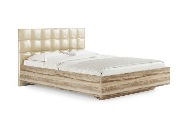 Двуспальная кровать Luiza (ясень ориноко) 160х190 с основанием в Магадане - изображение 14