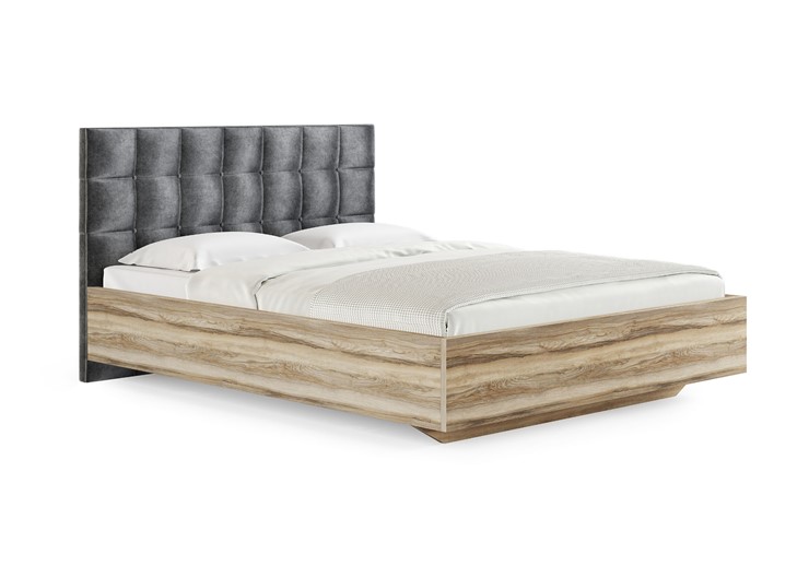 Двуспальная кровать Luiza (ясень ориноко) 160х190 с основанием в Магадане - изображение 20