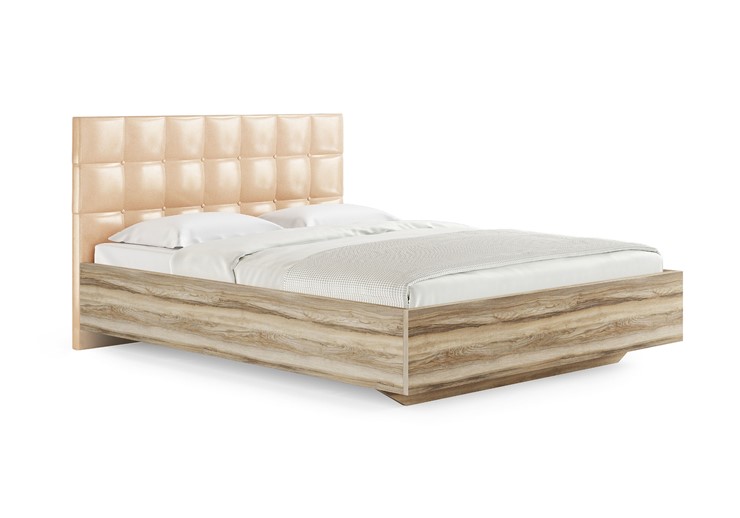 Двуспальная кровать Luiza (ясень ориноко) 160х190 с основанием в Магадане - изображение 12