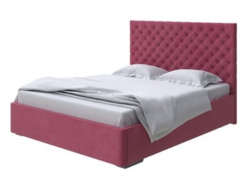 Кровать 2-спальная Modena 160x200, Велюр (Casa Винный) в Магадане