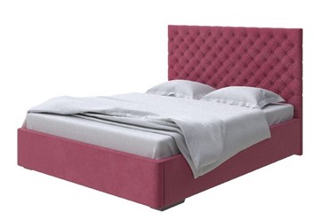 Кровать спальная Modena 200x200, Велюр (Casa Винный) в Магадане