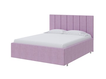 Спальная кровать Modern Large 160х200, Велюр (Лофти Сиреневый) в Магадане