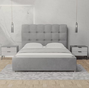 Двуспальная кровать Модерна 160х200 с ортопедическим основанием в Магадане - предосмотр