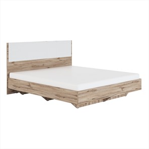 Кровать 2-спальная Николь (мод.1.6) 1,8 белая экокожа, с ортопедическим основанием в Магадане