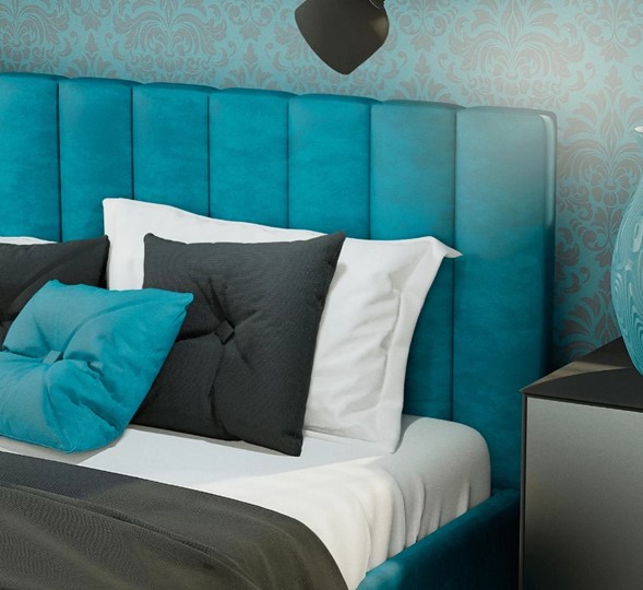 Кровать в спальню Палермо 160х200 с подъемным механизмом и дном в Магадане - изображение 3