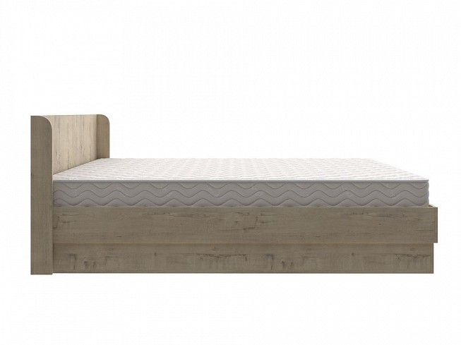 Двуспальная кровать Practica 160х190 с подъемным механизмом (Белый) в Магадане - изображение 1