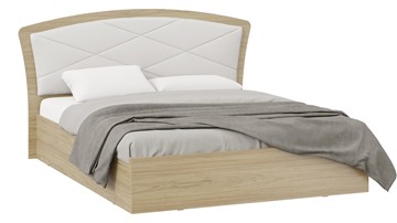 Кровать с подъемным механизмом Сэнди Тип 1 без заглушины (Вяз благородный/Белый) в Магадане - предосмотр