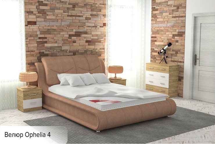 Кровать Сицилия 160х200 (с основанием) в Магадане - изображение 5