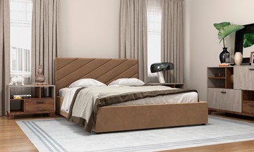 Кровать 2-спальная Юта 160х200 (вариант 3) без основания в Магадане
