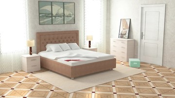 Кровать в спальню Аврора 180х200 (с основанием) в Магадане - предосмотр 3
