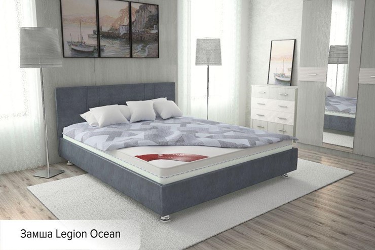 Кровать 2-спальная Вена 160х200 (с основанием) в Магадане - изображение 4