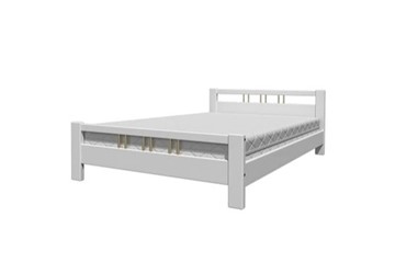 Двуспальная кровать Вероника-3 (Белый Античный) 160х200 в Магадане